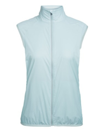 Icebreaker Wmns Rush Vest / DEW/Embossed -Small