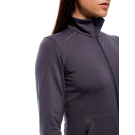 Icebreaker Wmns Comet LS Zip Monsoon - M-L-XL