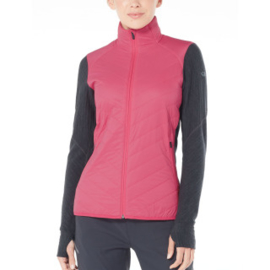 Icebreaker 	Wmns Descender  Hybrid Jacket / Jet HTHR/PRISM - Small