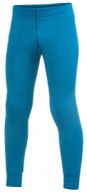 WOOLPOWER Kids Long John 200 - blauw - groen