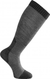 Woolpower Liner Skilled | Knee High | Grey/Dark Grey