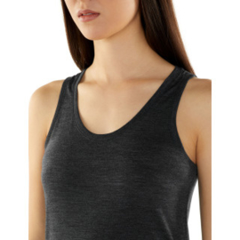 Icebreaker Wmns Solace Tank / Black HTHR -Large