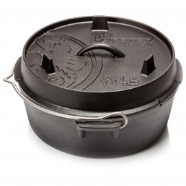 Petromax Dutch Oven ft4.5 - 3,5 liter - vlak