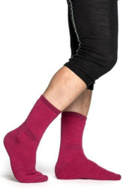 Woolpower Sokken 400 -  dark navy - cerise - petrol - black