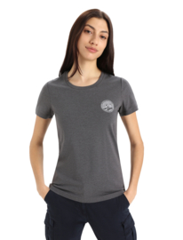 Icebreaker Wmsn Central SS Tee Icebreaker MTN Mountain / Black - M-L-XL