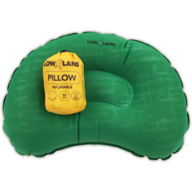 LOWLAND OUTDOOR® PILLOW INFLATABLE - 40CM X 30 CM X 10 CM