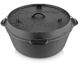 Petromax Dutch Oven ft12 - 10.8 liter - vlak