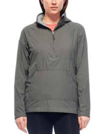 Icebreaker Wmns Affix Anorak / Metal/DEW -Small