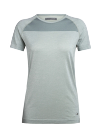 Icebreaker Wmns Motion Seamless SS Crewe / Shale Hthr - Medium