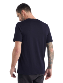 Icebreaker Men Tech Lite Li SS Tee Canopy Camper / Midnight Navy - Small