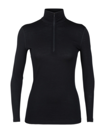 Icebreaker 	Wmns 200 Oasis LS Half Zip / Black - S-M