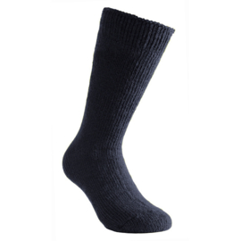 Woolpower Sokken 800 - zwart - grey melange - dark navy