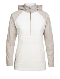 Icebreaker Wmns Affix Anorak / Snow/Pumice -Small