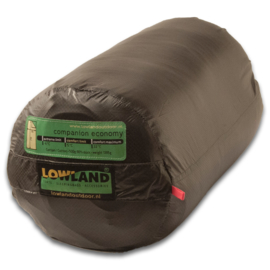 LOWLAND OUTDOOR® - Companion Economy - 100% Katoen - 1395gr - 210x80 cm +5ºC