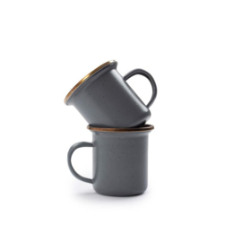 Enamel Espresso cup set