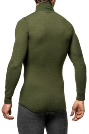 Woolpower 200 | Zip Turtleneck | Green - XXS