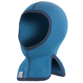 WOOLPOWER Balaclava for Kids - 200 - blauw - groen - rose