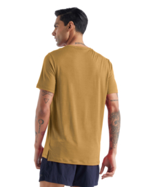 Icebreaker Men Sphere Li SS Tee / Coyote Hthr - Medium