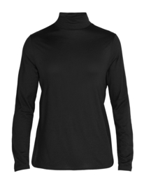 Icebreaker Wmns Roamaway Ls Mock Neck / Black - Large