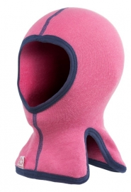 WOOLPOWER Balaclava for Kids - 200 - blauw - groen - rose