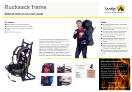 Tentipi Rucksack frame