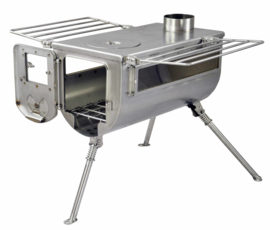 Winnerwell Woodlander  Double View Large sized Cook Camping Stove