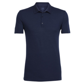 Icebreaker Mens Intrepd SS Polo Admiral - Small