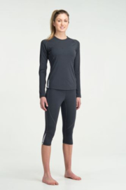 Icebreaker Wmns GT200 Pace Legless Panther - Medium