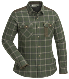 Pinewood W Prestwick Exclusive shirt / moss green/brown - S-M-L-XL