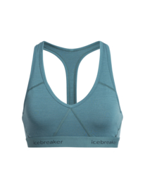 Icebreaker Wmns Sprite Racerback Bra / Arctic Teal - Large