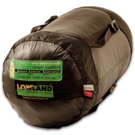 LOWLAND OUTDOOR® Ranger Comfort - 230 x 80 cm (incl. capuchon) 1195gr - 0°C