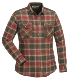 Pinewood W Prestwick Exclusive shirt / dark copper-brown - S-M-XL-