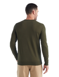 Icebreaker Men Wilcox LS Sweater / Loden - S-M