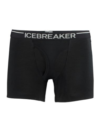 Icebreaker Mens BF200 Oasis Boxers w/Fly Black - Small