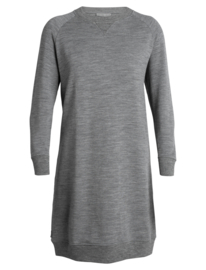 Icebreaker Womens Lydmar Dress / Gritstone Hthr - Small