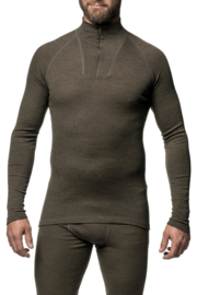 WOOLPOWER LITE Zip Turtle Neck