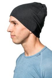 Woolpower Lite | Beanie | Black - Pine Green