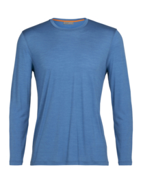 Icebreaker Mens Sphere Li LS Tee / Azul - XLarge