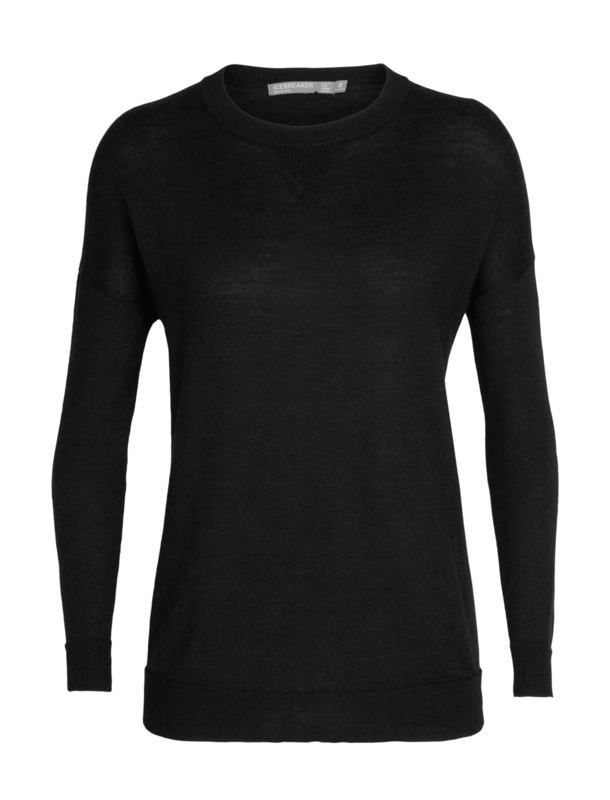 Icebreaker 	Wmns Nova Sweater Sweatshirt / Black - L-XL