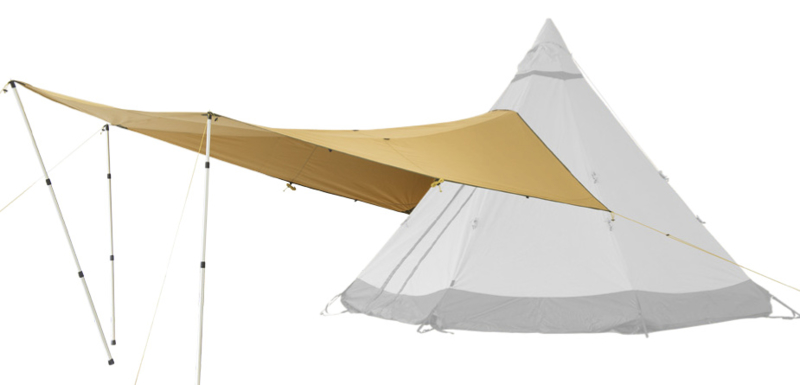 hanger mogelijkheid begroting Tentipi Luifel CP 7/9 ( Canopy ) | Tentipi + accessoires | MOOSECAMPwebshop