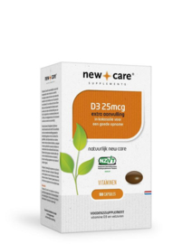 Vitamine D3 25mcg - New Care