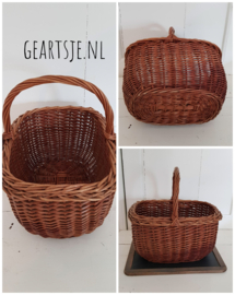 vintage MANDJE met hengsel