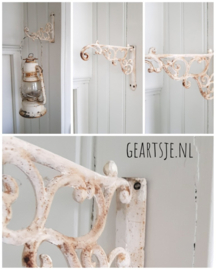 shabby (PLANK)-DRAGERS (set 2 stuks) -