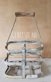 FLESSENREKJE - shabby zink -