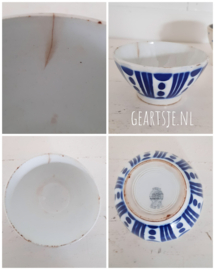 SPOELKOMMETJE - strepen en stippen -