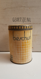oud - HAKA - BESCHUIT- BLIK