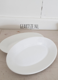 vintage SERVEER SCHAALTJES - (set 2) - MOSA -