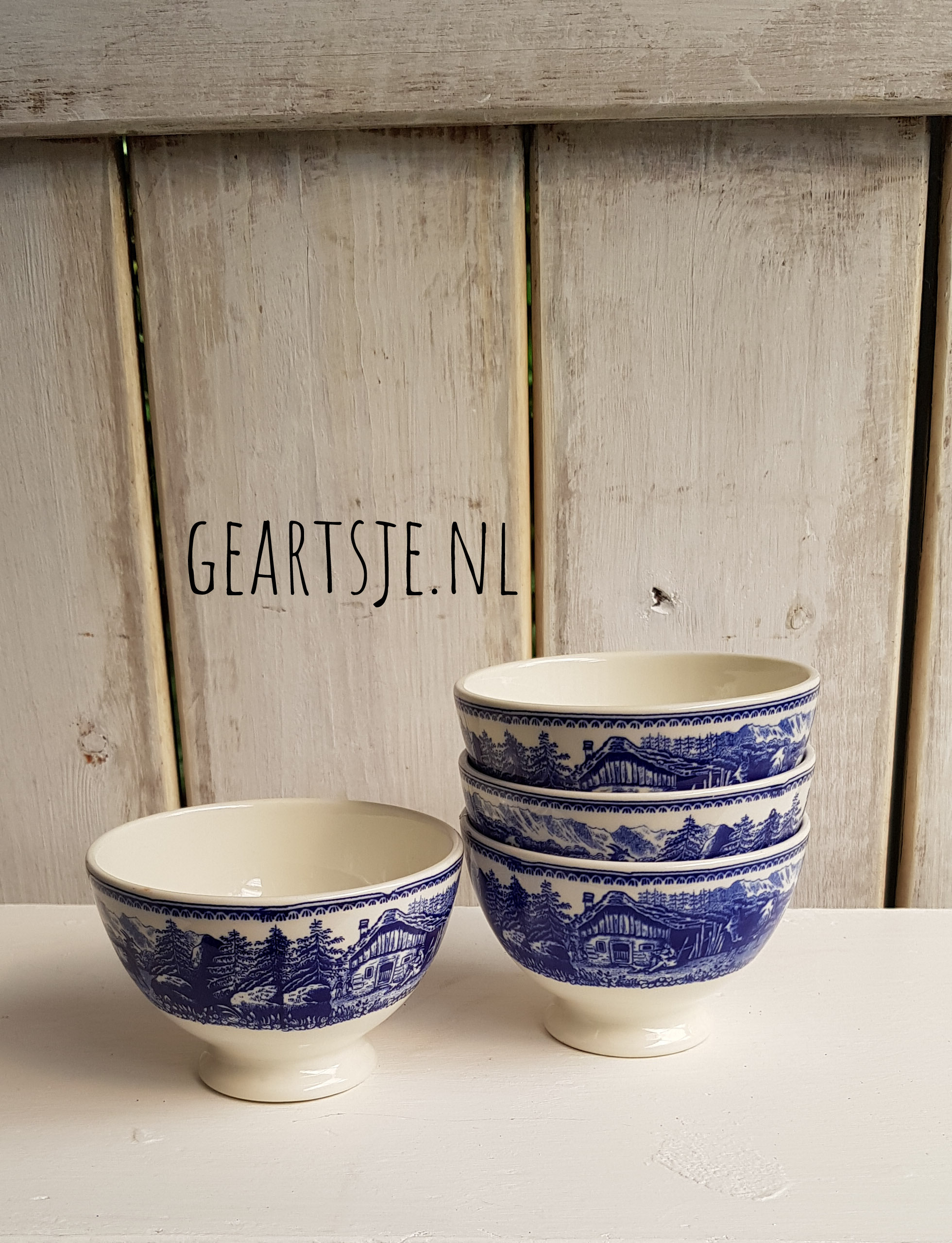 set SPOELKOMMEN (4 stuks)