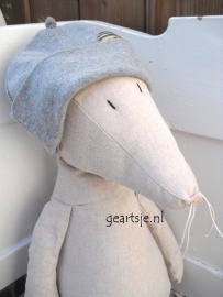 PJUT - BABY MUTSJE - PIRAAT/BOEF - grijs -