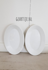 vintage SERVEER SCHAALTJES - (set 2) - MOSA -